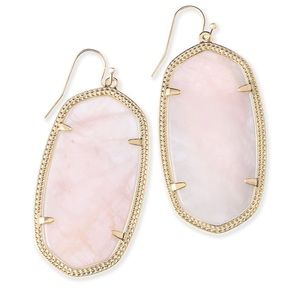 ❤️KENDRA SCOTT❤️ New Danielle Rose Quartz Earrings